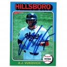 A.J. Vukovich autograph